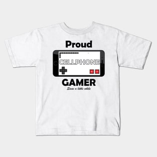 Cellphone gamer Kids T-Shirt